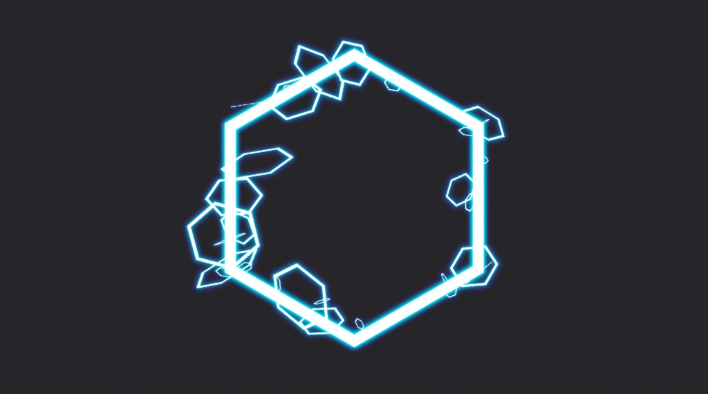 エフェクト素材・ヘキサパーティクルエクステンド