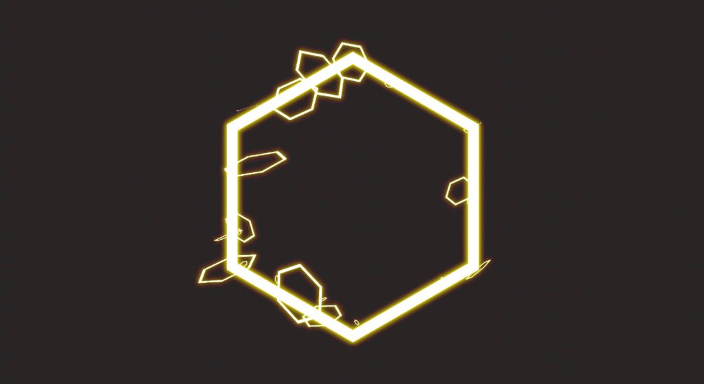 エフェクト素材・ヘキサパーティクルエクステンド