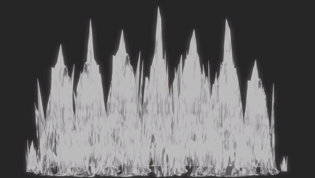 エフェクト素材・クリスタルガイアウォール