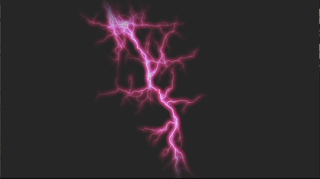 エフェクト素材・スパーキングボルトフィールド