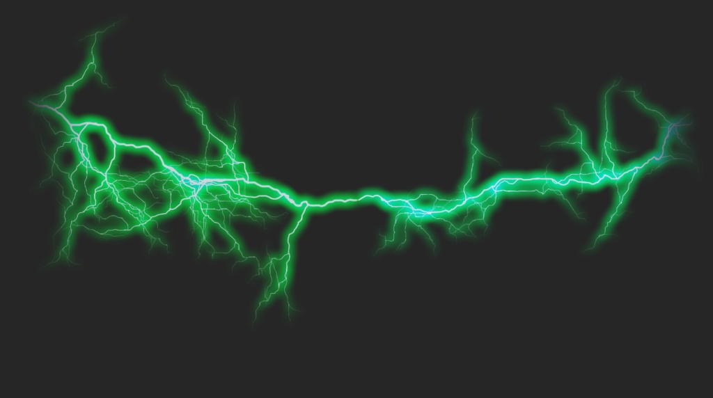 エフェクト素材・スパーキングボルトフィールド