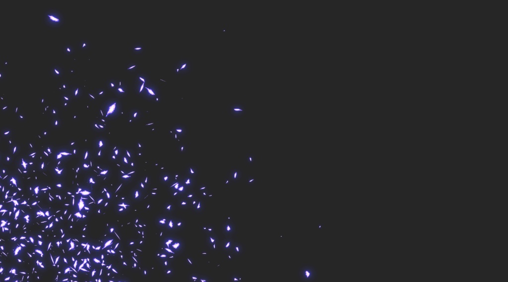 エフェクト素材・ブライトダストスプレッドA