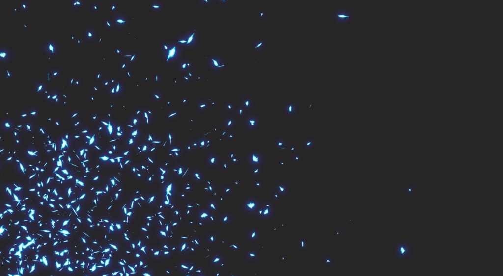 エフェクト素材・ブライトダストスプレッドA