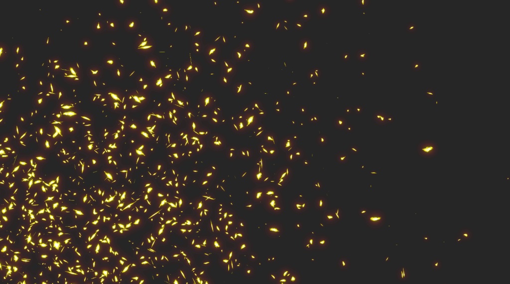 エフェクト素材・ブライトダストスプレッドA