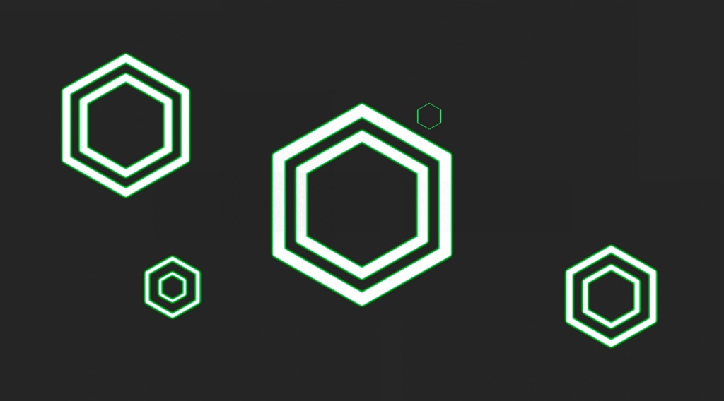 エフェクト素材・ヘキサインバリアフィールド