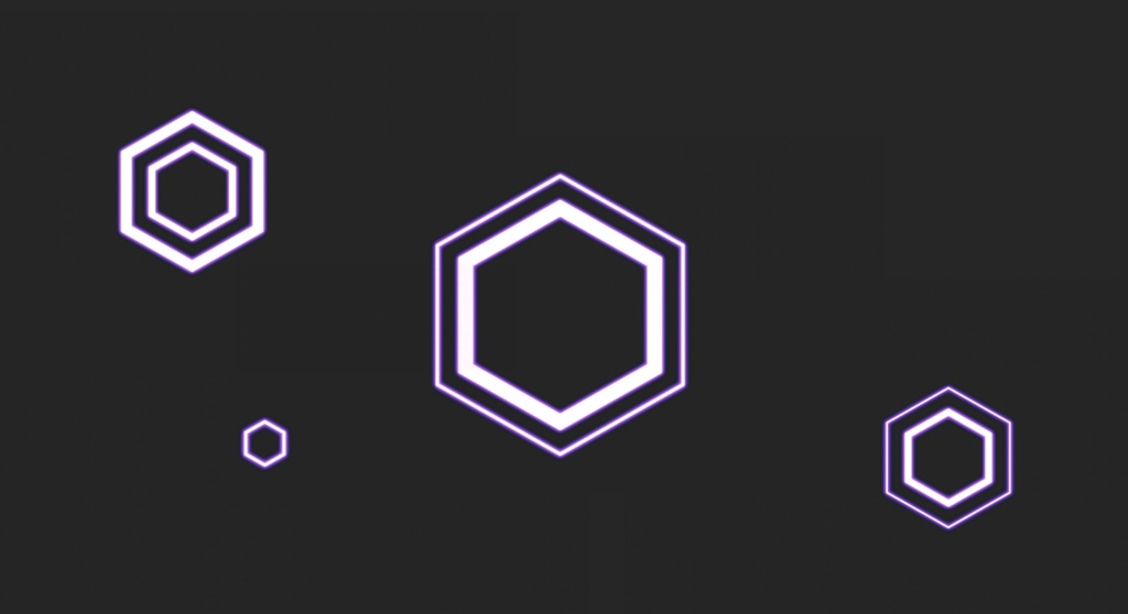 エフェクト素材・ヘキサインバリアフィールド