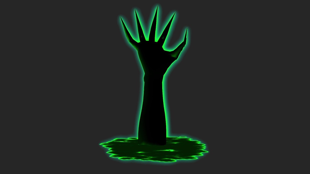 エフェクト素材・サモンDハンド