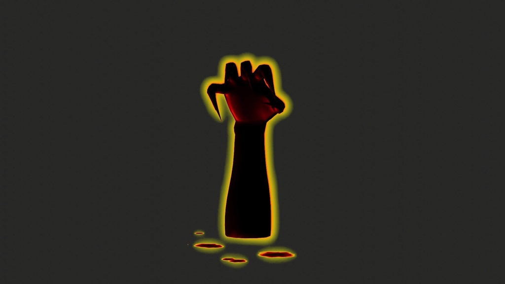 エフェクト素材・サモンDハンド