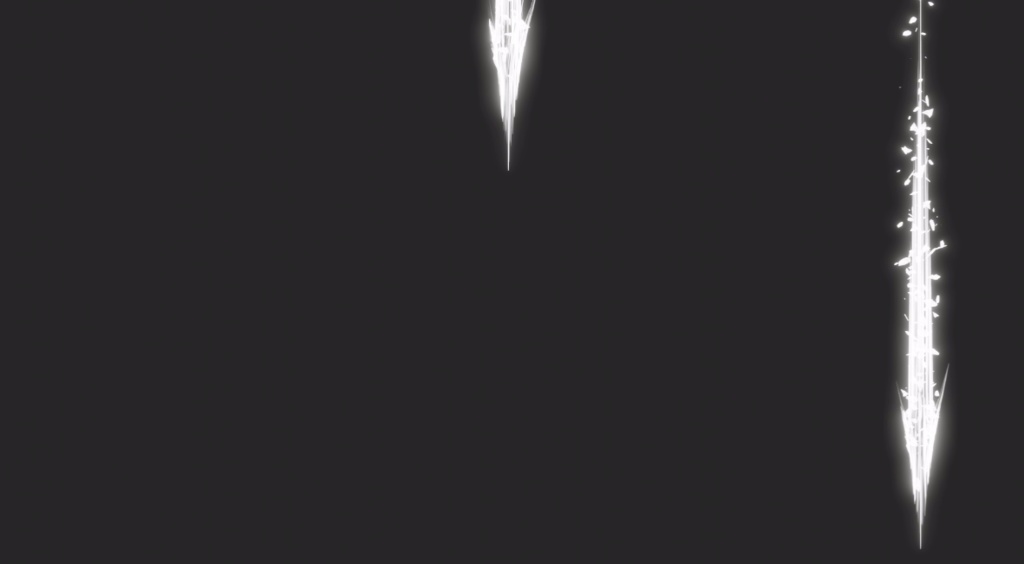 エフェクト素材・エナジーダストアローレイン