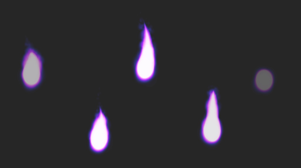 エフェクト素材・鬼火魂