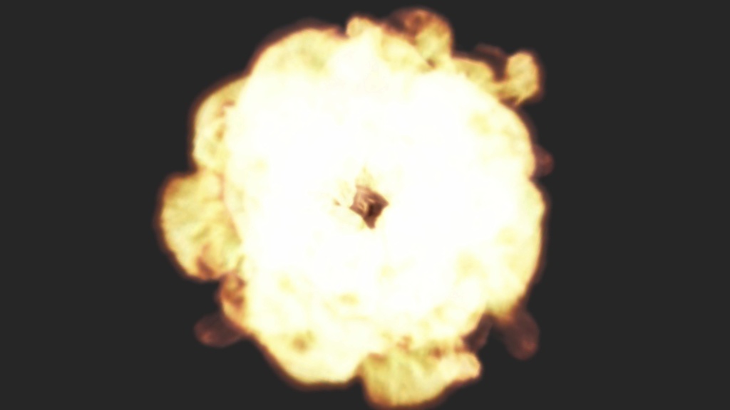 エフェクト素材・大規模爆発4