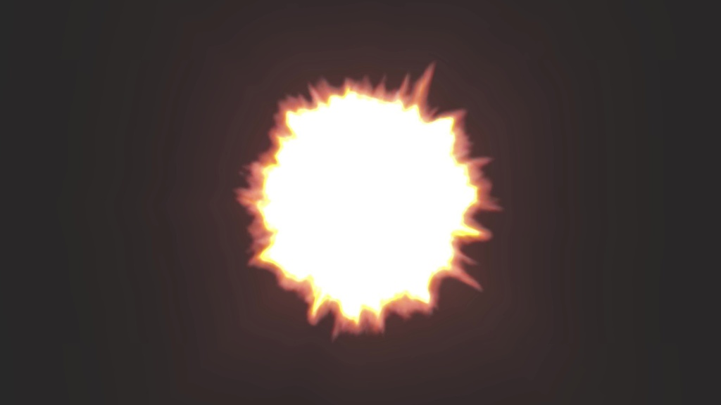 エフェクト素材・大規模爆発5