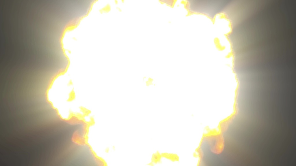 エフェクト素材・大規模爆発5