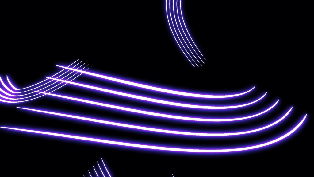 エフェクト素材・ウィンドラインバレット