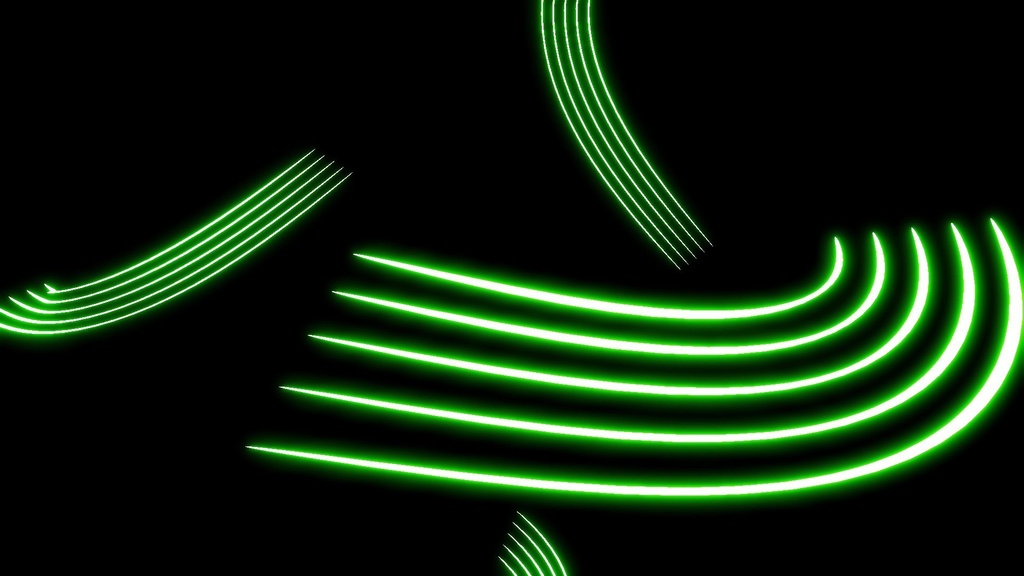 エフェクト素材・ウィンドラインバレット