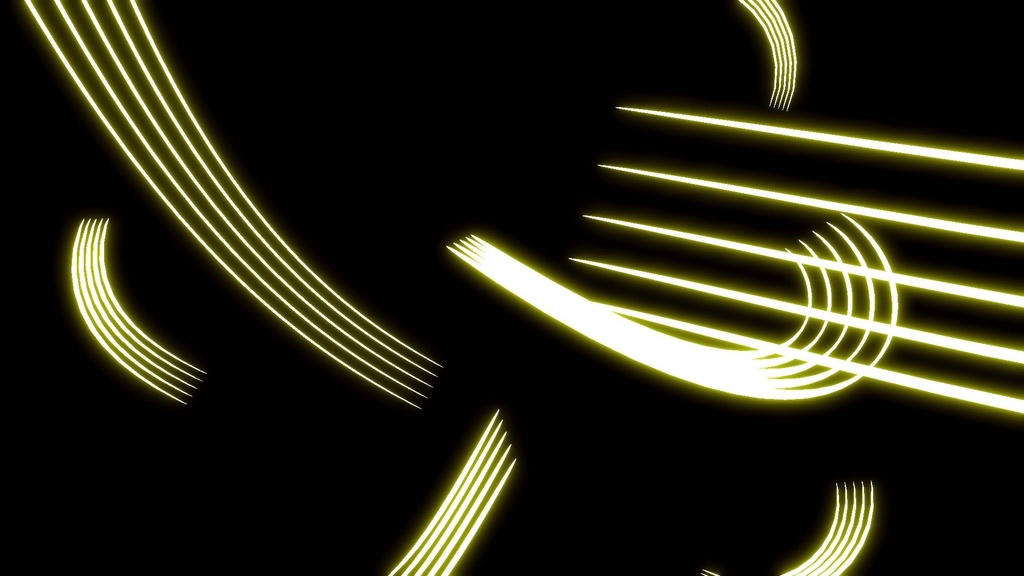 エフェクト素材・ウィンドラインバレット