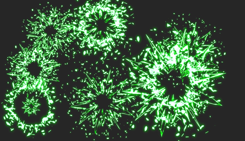 エフェクト素材・クラッシュインパクトブラスト