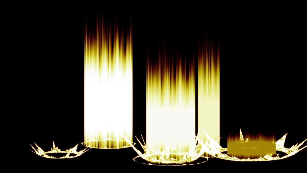 エフェクト素材・ライジングブラストラッシュ