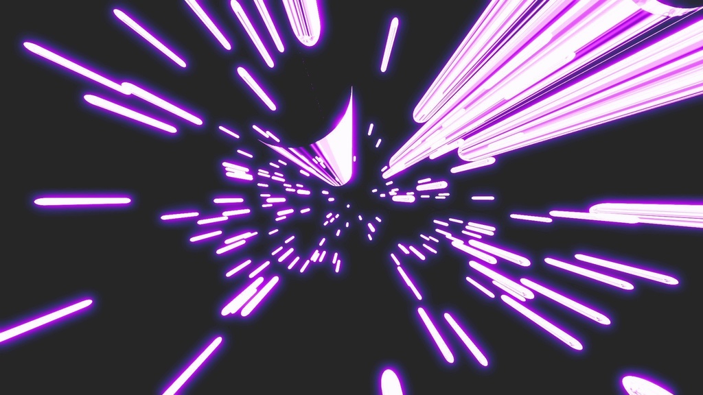 エフェクト素材・ライトレーザーバースト