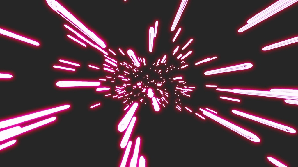 エフェクト素材・ライトレーザーバースト