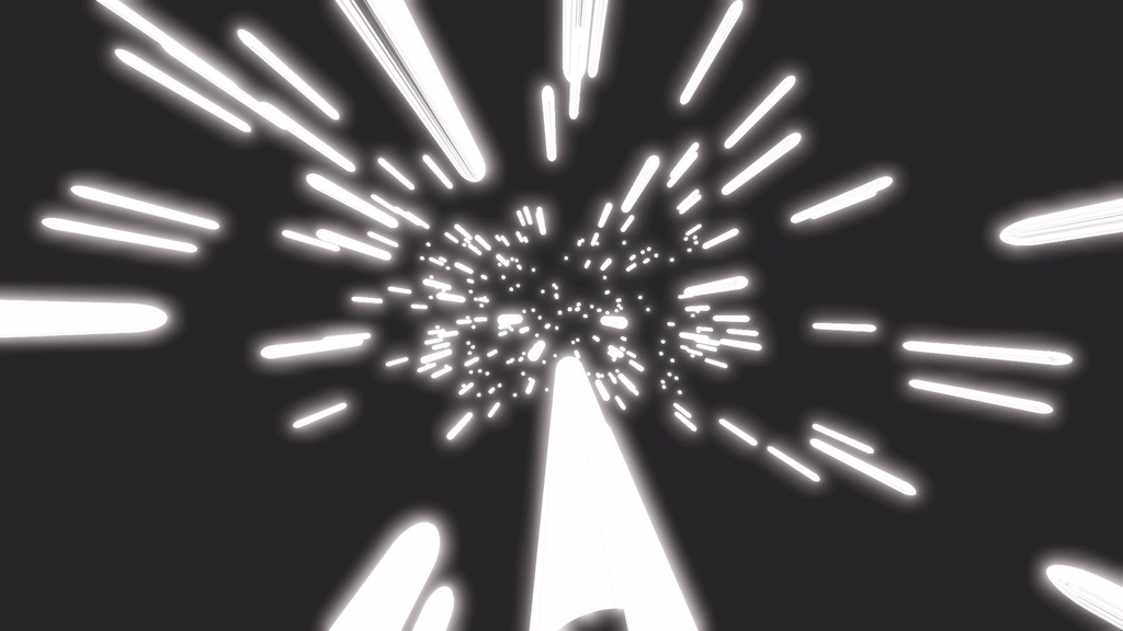 エフェクト素材・ライトレーザーバースト