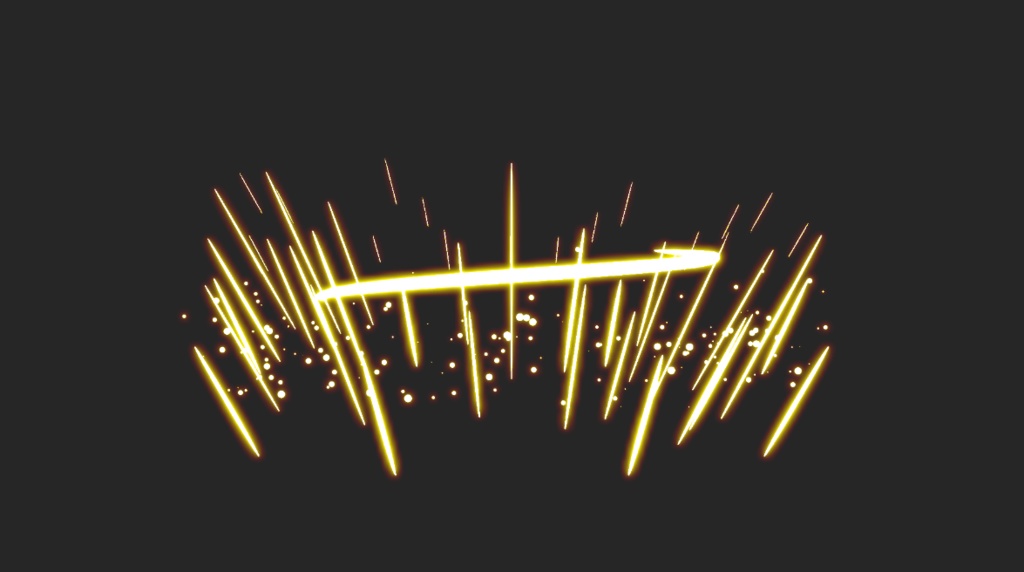 エフェクト素材・ショックアンドストーム