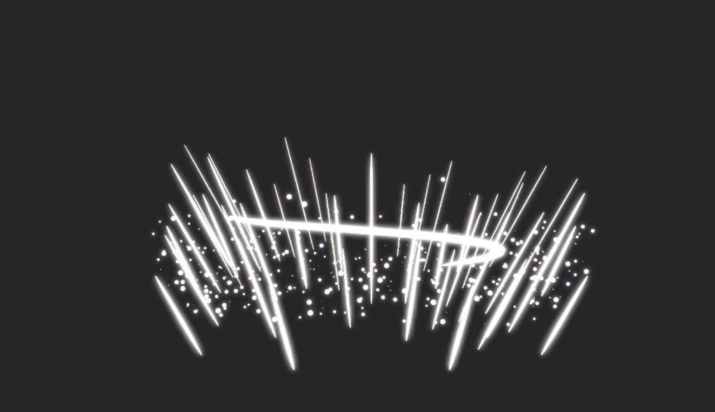 エフェクト素材・ショックアンドストーム