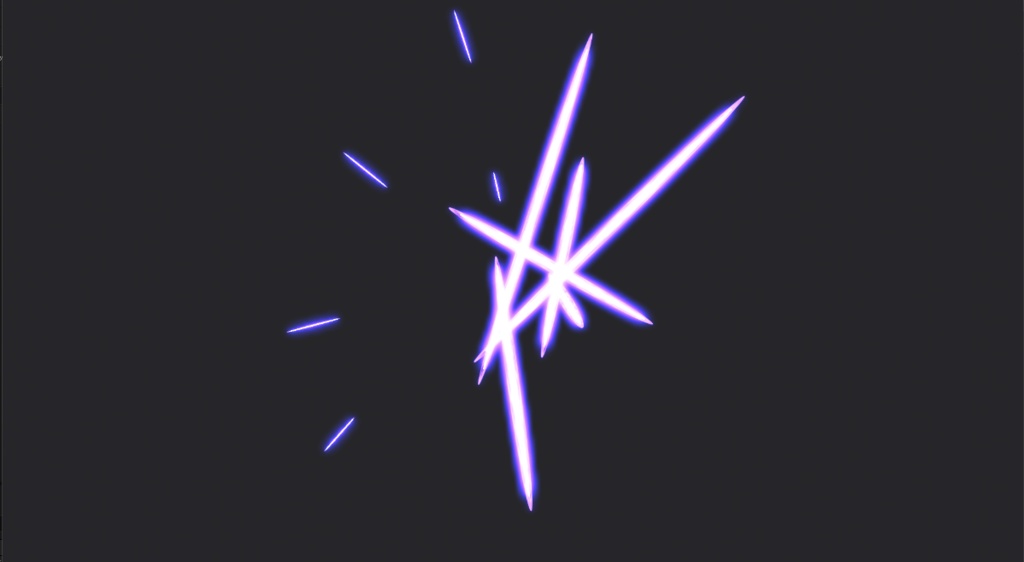 エフェクト素材・ラピッドシャープスラッシュ