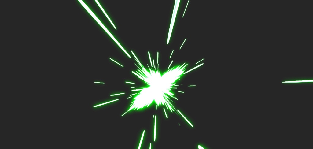 エフェクト素材・バーストレイブラスター