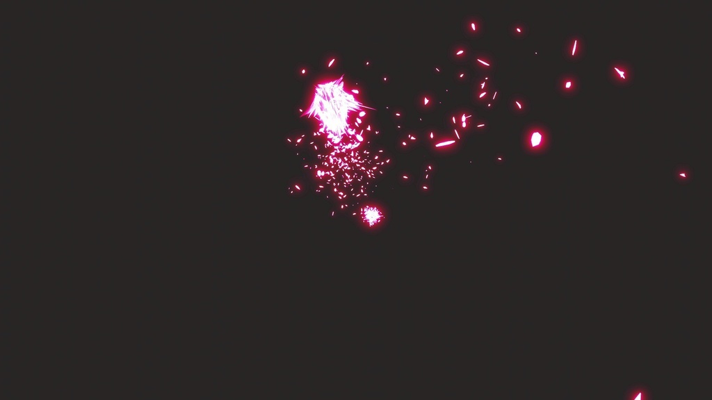 エフェクト素材・エナジーファイブダストアロー