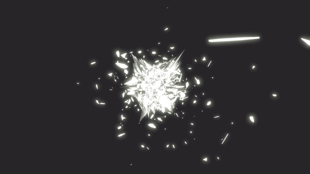 エフェクト素材・エナジーファイブダストアロー