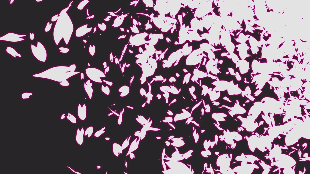 エフェクト素材・ブロッサムシャワー