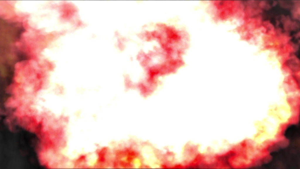 エフェクト素材・大規模爆発6