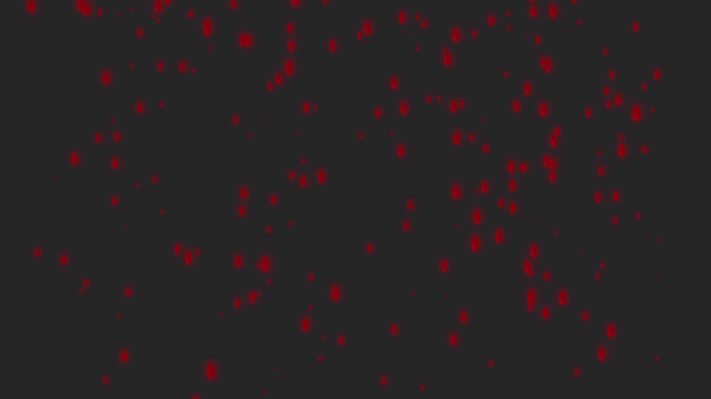 エフェクト素材・ウォータードロップシャワー