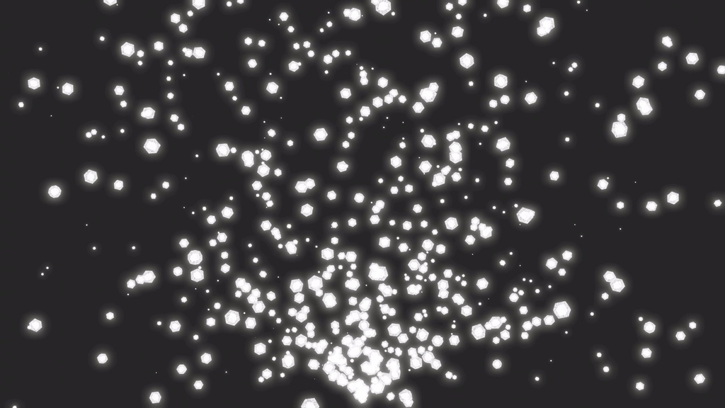 エフェクト素材・シャワーダストストリーム