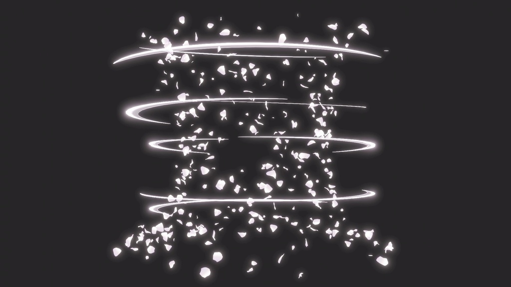 エフェクト素材・ローズワイルドストリーム