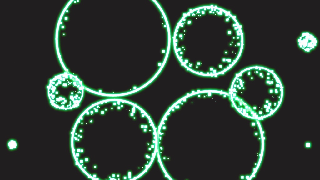 エフェクト素材・リングバリアEXフィールド