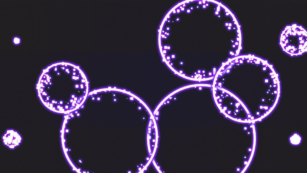 エフェクト素材・リングバリアEXフィールド