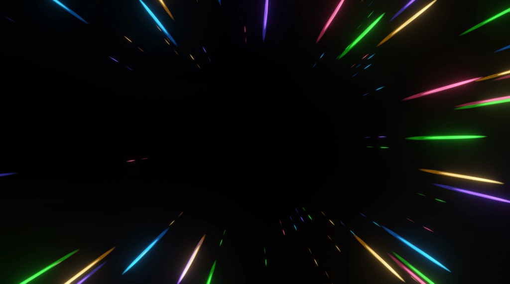 エフェクト素材・集中線ブライトレイ