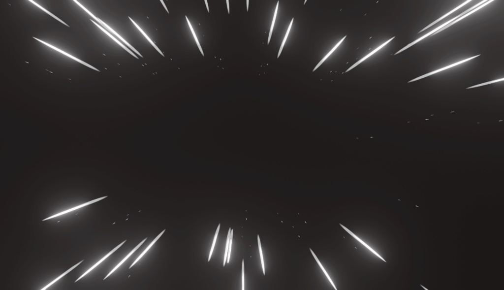 エフェクト素材・集中線ブライトレイ