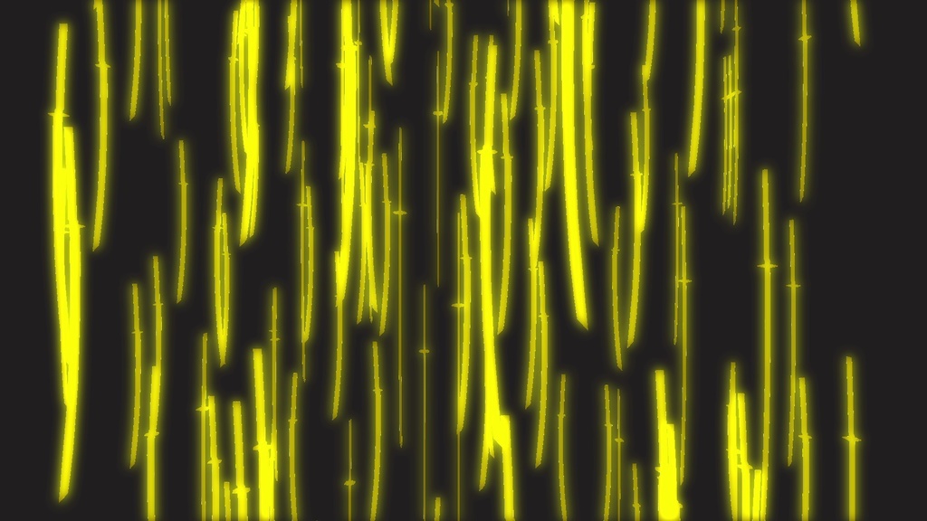 エフェクト素材・千華閃刀雨