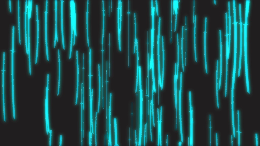 エフェクト素材・千華閃刀雨