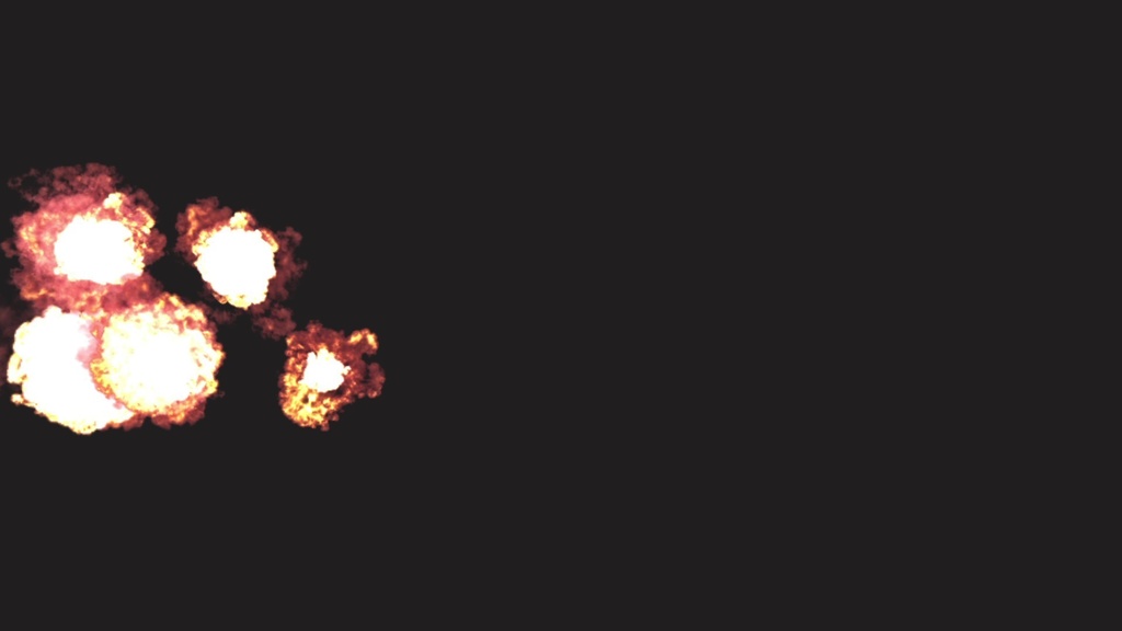 エフェクト素材・連続線爆発