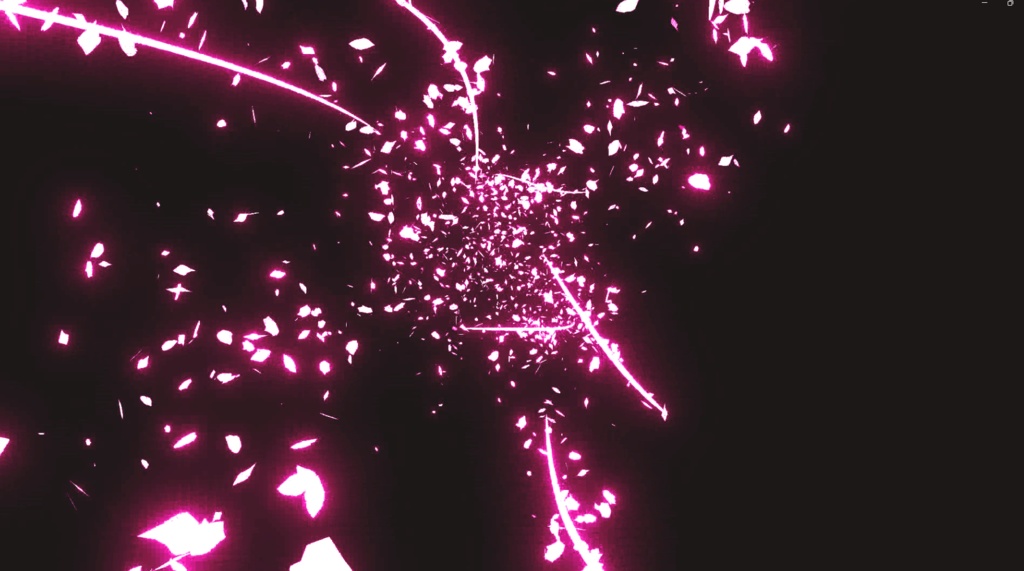 エフェクト素材・エナジーラインショット