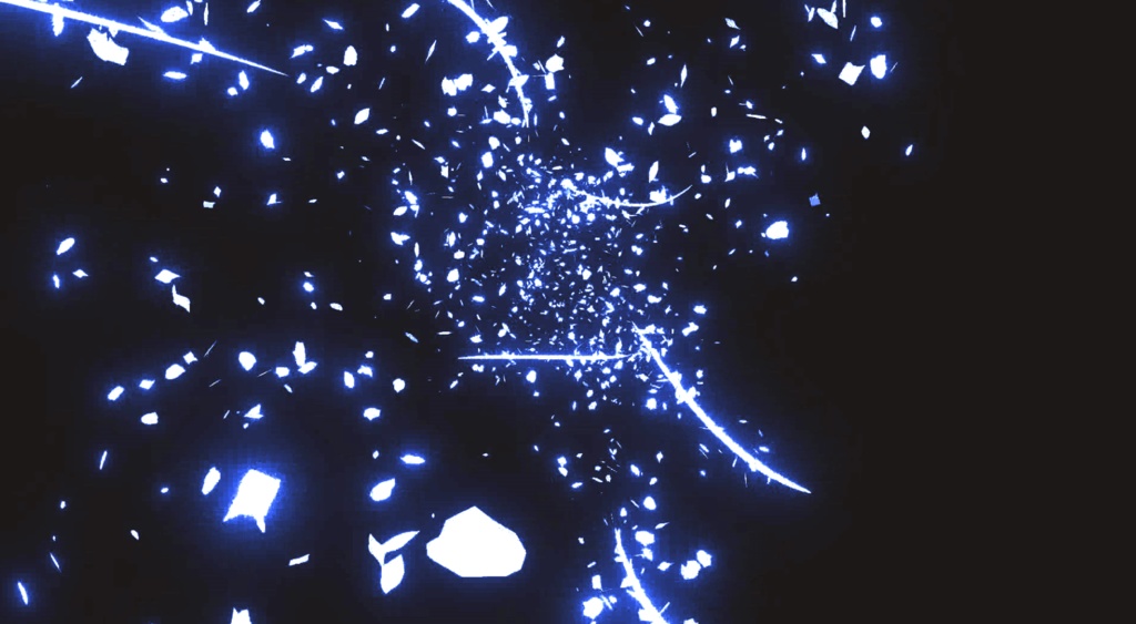 エフェクト素材・エナジーラインショット