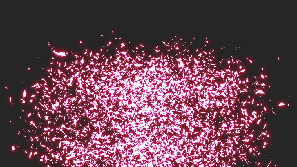 エフェクト素材・ブライトダストアッパーバースト