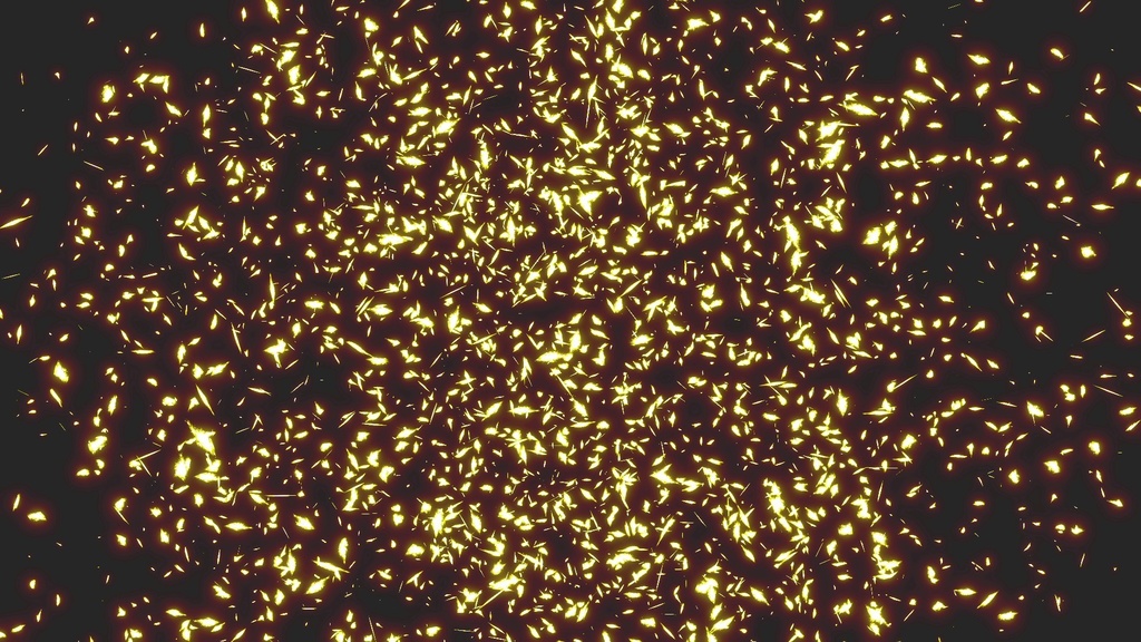 エフェクト素材・ブライトダストアッパーバースト