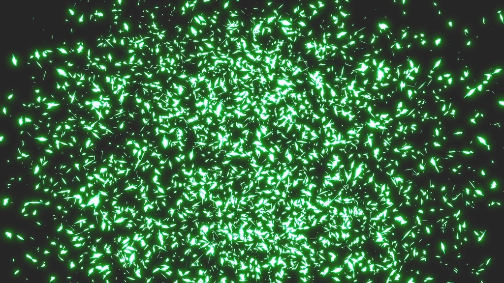 エフェクト素材・ブライトダストアッパーバースト