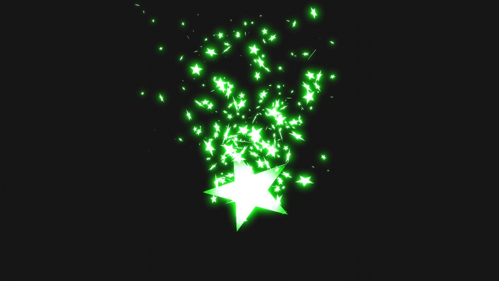 エフェクト素材・スパイラルフォールスター