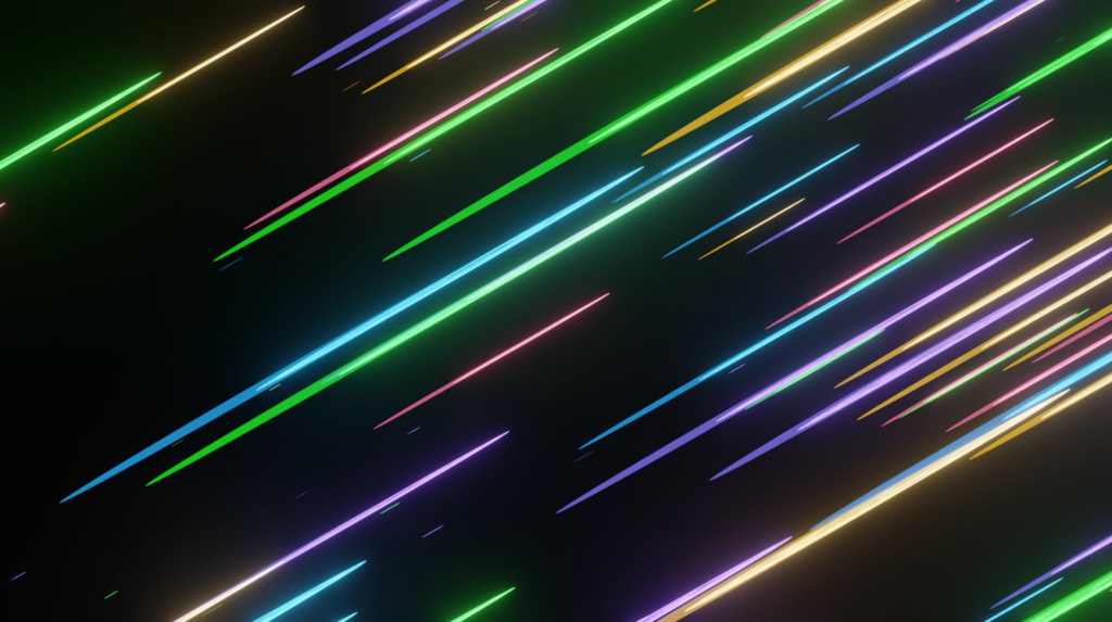 エフェクト素材・ブライトレイスコールレイン
